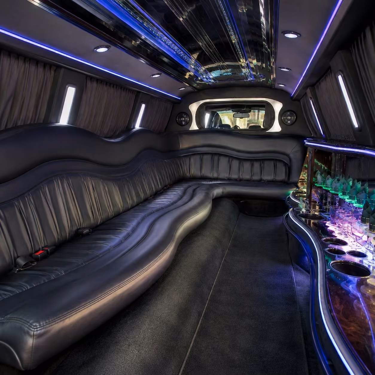 lincoln mkt limo inside